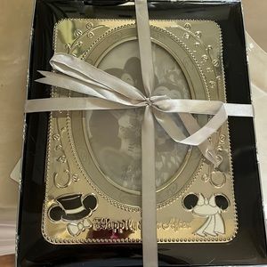 Disney "happily ever after" wedding frame